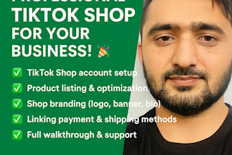 setup tiktok shop, tiktok affiliate and tiktok shop marketing