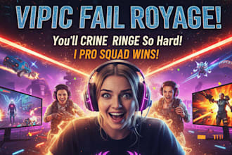 create professional gaming and youtube thumbnails