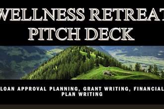 design a funding plan for a wildlife wellness camp in asia south africa