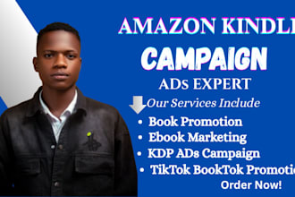 amazon kdp ebook booktok promotion book trailer children book ppc campaign