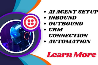 build and deploy an ai calling agent to handle both outbound and inbound calls