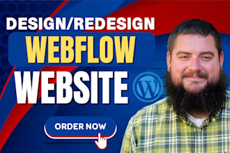design redesign update or fix webflow website, convert your figma to webflow seo
