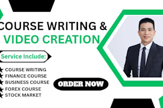 do kajabi online course, video course, ebook online course content creation