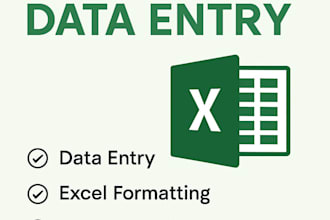 do accurate data entry excel formatting and file conversion