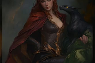 draw dnd party, fantasy illustration, concept art