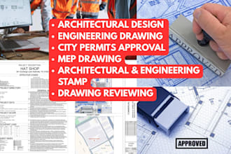 draw stamp architectural engineering drawing carport mep foundation framing plan