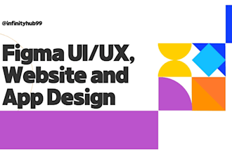 create stunning figma website UI UX designs, app design