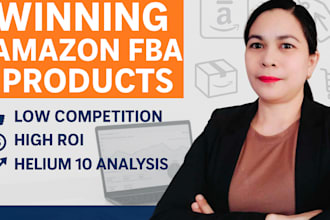 find winning amazon fba products with high profit and low competition