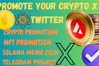do crypto twitter x marketing and promotion for organic followers growth