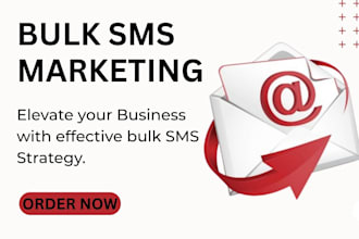 send bulk SMS blast and text message for SMS marketing