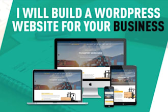 build, rebuild, redesign wordpress website design, business website development