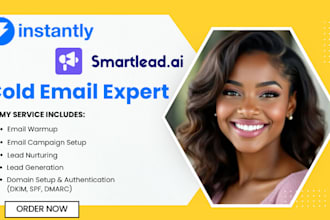 setup instantly ai instantly cold email campaign smartlead ai email warmup