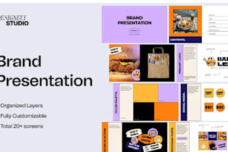 design branded powerpoint presentation brand sponsorship proposal and pitch deck