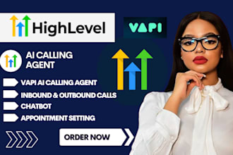 build ai calling agent in gohighlevel, gohighlevel ai voice agent, vapi, n8n