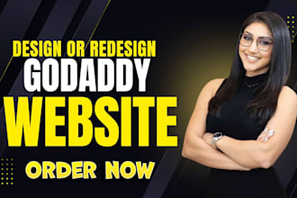develop godaddy website design godaddy website redesign godaddy