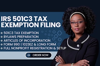 do 501c3 form 1023 ez or full paperwork filing, non profit registration, bylaws