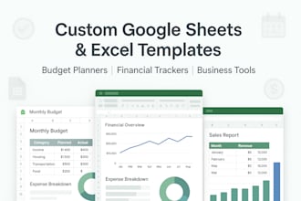 create google sheet excel spreadsheet template or budget planner