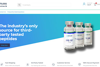 build peptide supplement website, natruiretic peptide store, nutraceutical store