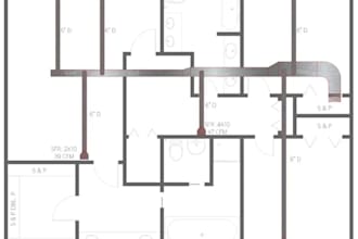 design hvac design for your building including mep drawings