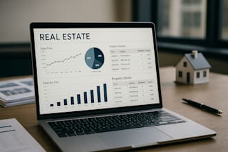 design real estate spreadsheet property tracker ROI calculator rental analysis