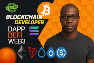 be your blockchain smart contract web3 dapp nft developer