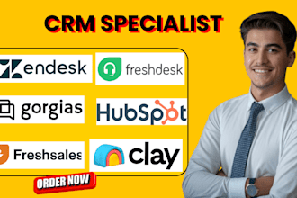 setup freshdesk zendesk gorgias hubspot freshsales clay com yotpo lemlist CRM
