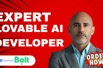 build loveable ai deepseek bolt supabase web app lovable make com vapi