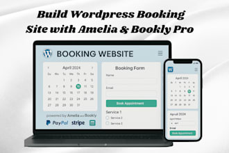 customize amelia bookly pro build wordpress appointment booking website