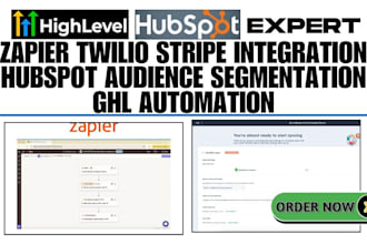 setup gohighlevel funnels hubspot automation jotform slack airtable quickbooks