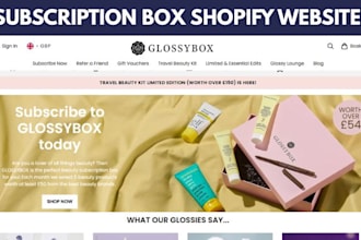 build subscription box shopify store subscription box website membership website
