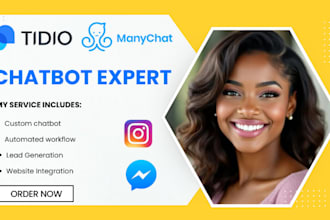 create manychat chatbot ai chatbot instagram chatbot messenger chatbot tidio