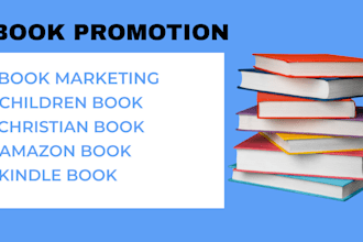 do ebook promotion, ebook marketing, christian book promotion and amazon kdp ads