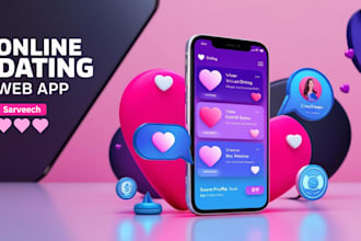 create online dating website with multiple features, video call , advance search