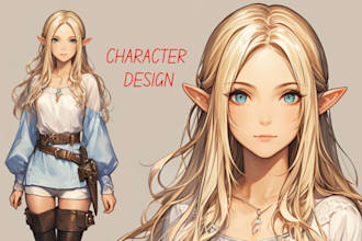 fantasy horror character design illustration dnd dungeons dragons character art