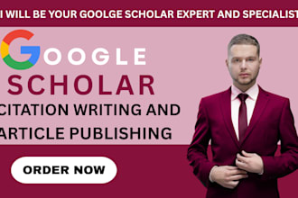 write and publish your research article in high index journals on google scholar