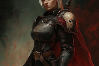 create a miniatures for warhammer 40k
