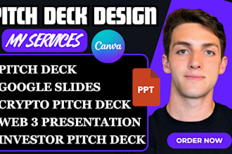 design tech pitch deck for crypto blockchain metaverse pitch deck presentation