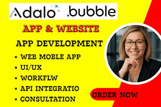 do app publish mobile app design on adalo flutterflow bubble io appmysite expert