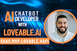 develop loveable lovable ai web apps, build saas mvp deepseek botchat website
