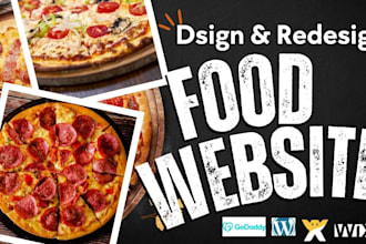 build wix restaurant food delivery cafe catering website online food ordering