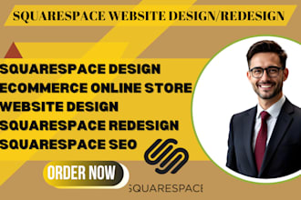squarespace design redesign seo ecommerce online store