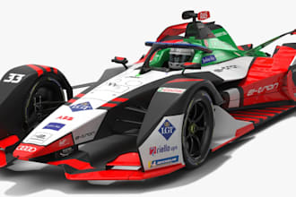 f1, f2 sculpt for print,3dsport vehicle,glb car model,realistic car for game,stl