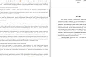 escrever um artigo nas normas da abnt em 5 dias