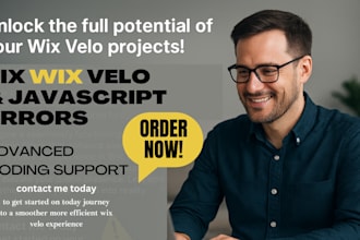 fix wix velo bugs,javascript errors, custom database code and dynamic filters