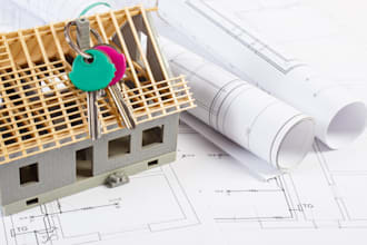 do ca stamp, furniture layout and structure design plan with foundation plan