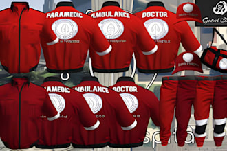 create custom fivem eup clothing, uniforms