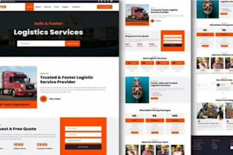 design law firm, logistics, cargo, gym and medical wordpress website