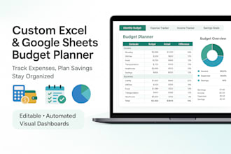 create excel custome excel spreadsheet google sheets template budgeting planner