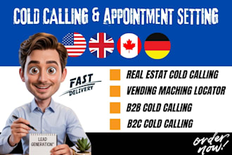 cold calling vending machines, vending machine locator and appointment setting