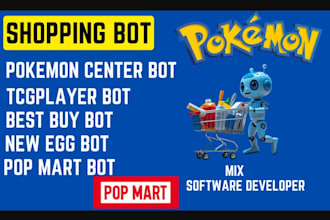 make checkout bot, tcgplayer bot, auto purchase bot, auto buying bot, target bot
